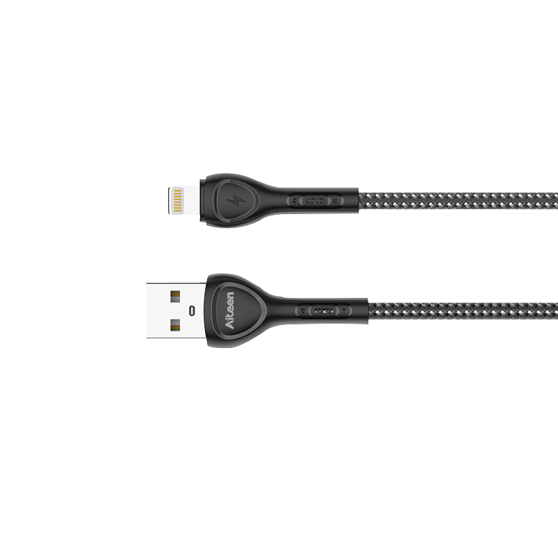 A09-LG Lightning Cable 1m Fast Charging Grey Color